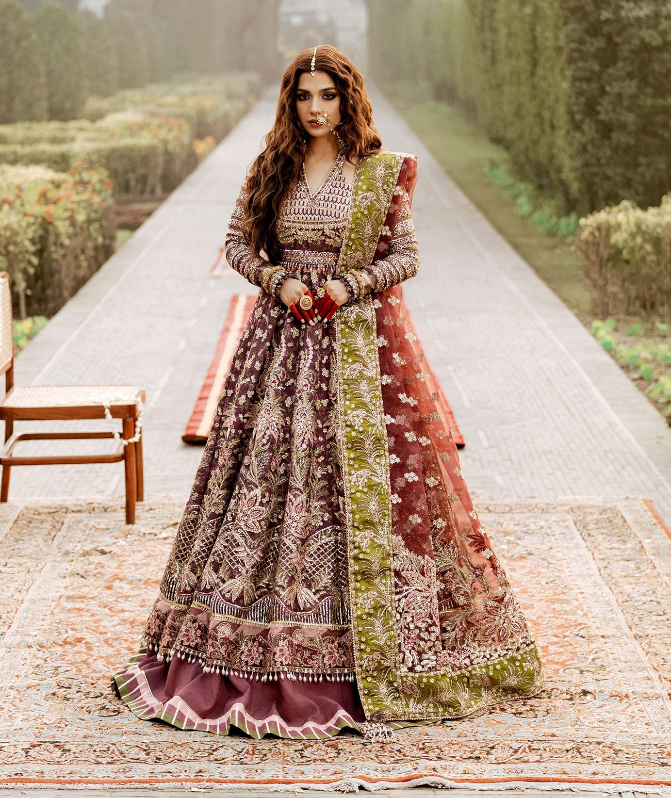 Maryam Hussain Gulaab Festive`24 (RONAK)