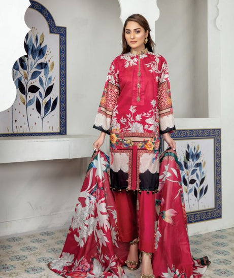 Fiza Noor Gul-e-Rana Lawn`21 D#01
