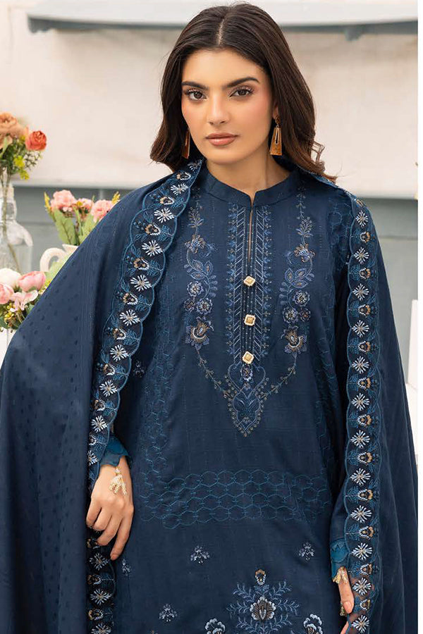 Shaista Festive Emb Peach'26 D#109