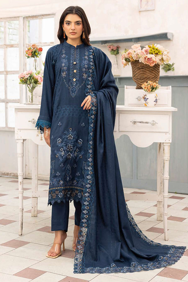 Shaista Festive Emb Peach'26 D#109