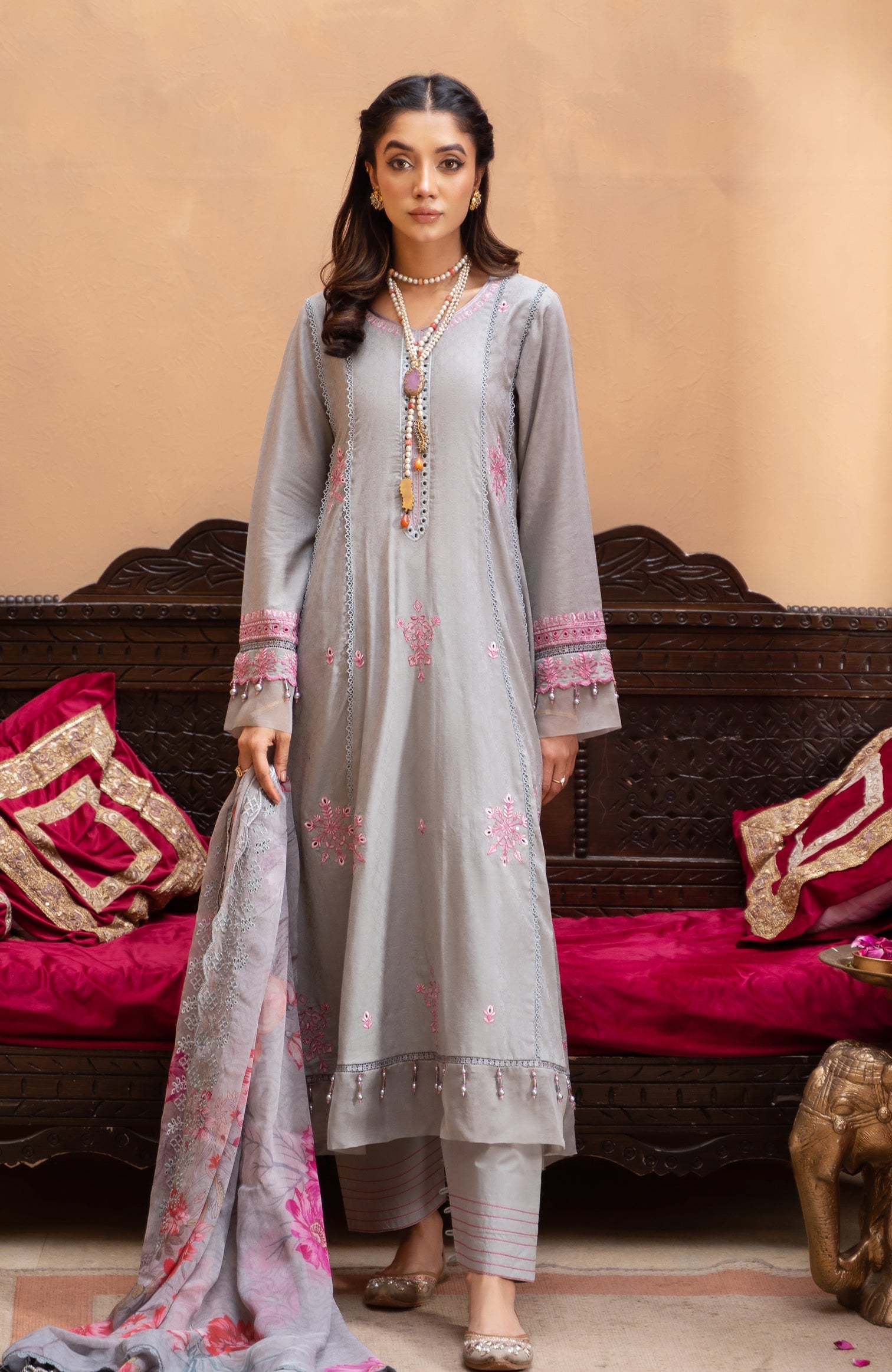 Al Zohaib S/Shine Eid Lawn`24 D#1