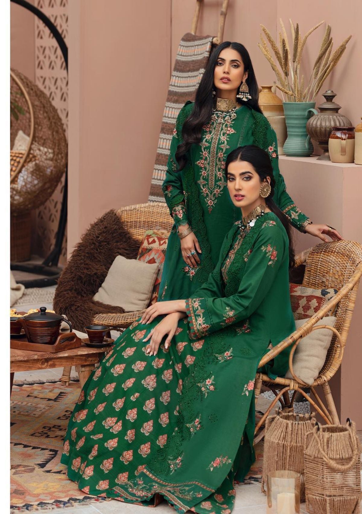 Noor By Saadia Asad Emb Shawl'21 D#03