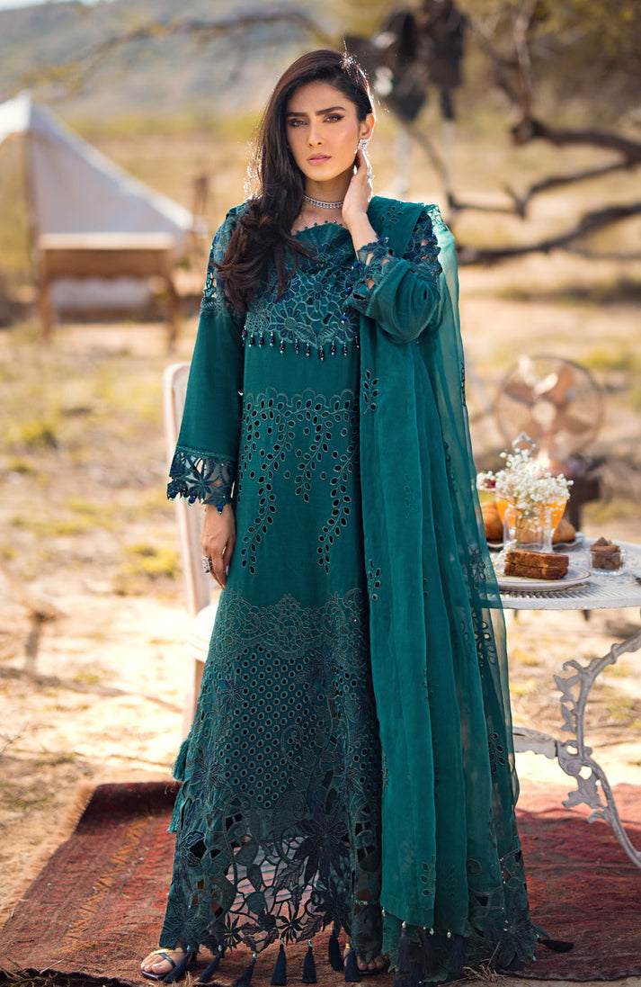 Mahiymaan Luxury Lawn Eid Edit'24 M#02