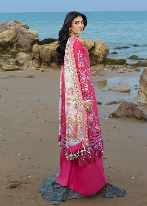 Siraa By SadafFawadkhan Luxury Lawn`26 D#5 (Gulrukh)