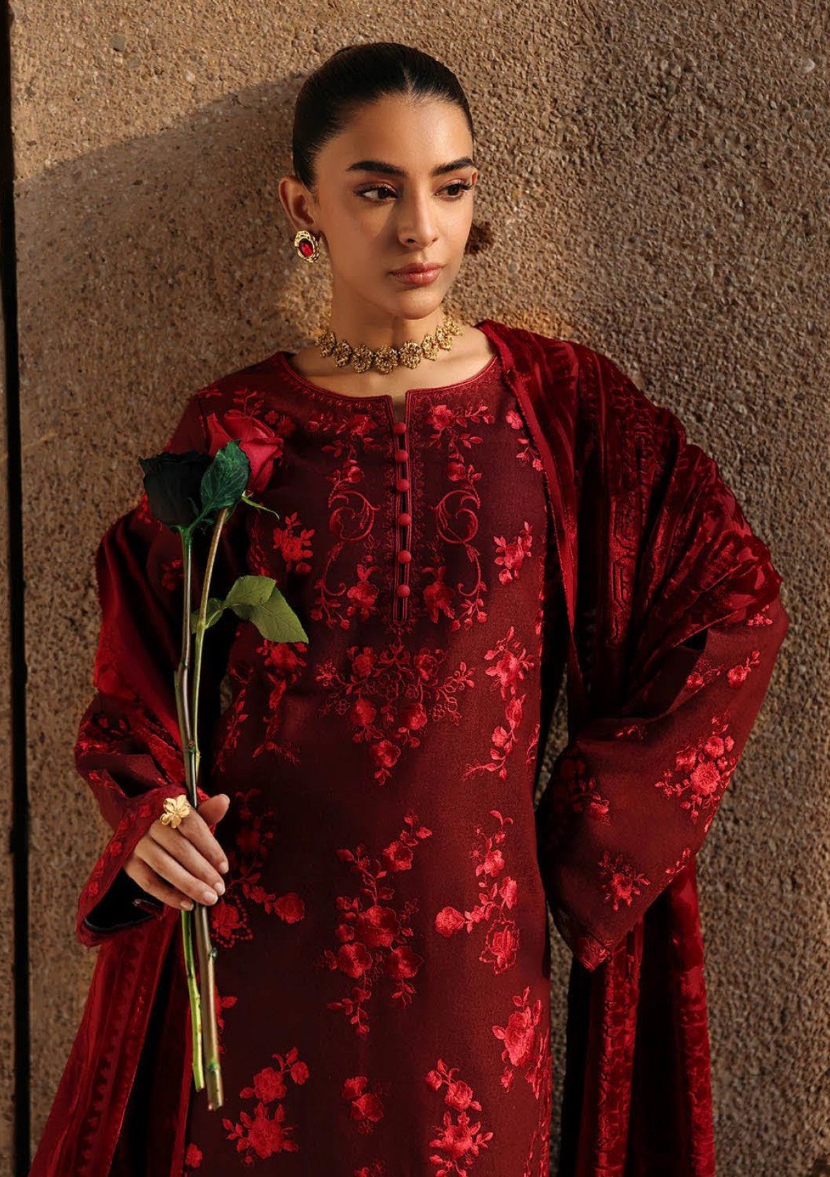 Raj Bari P/Winter Shawl`25 D#04