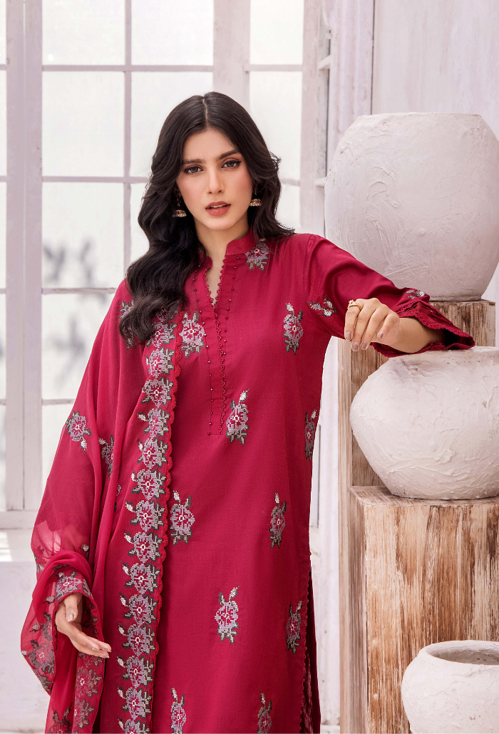 Hamdam Lilly Emb Lawn`25 D#04