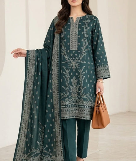 BR Bismal Dhanak'26 3Pcs D#7 M Green
