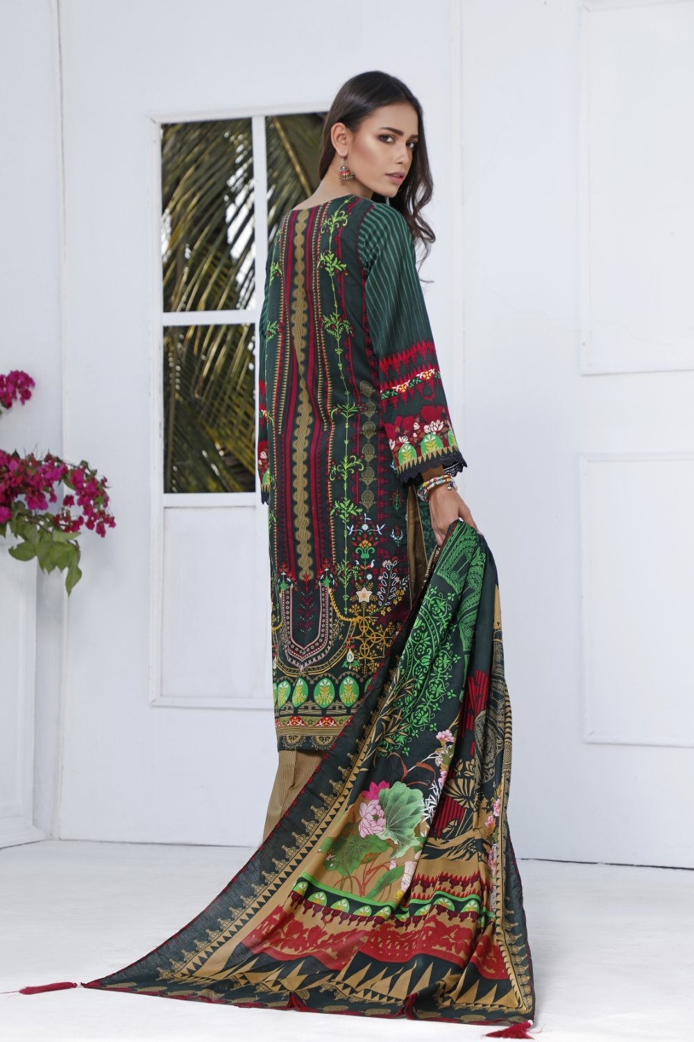 Ittehad Crystal Lawn'21 D # 101 Brown