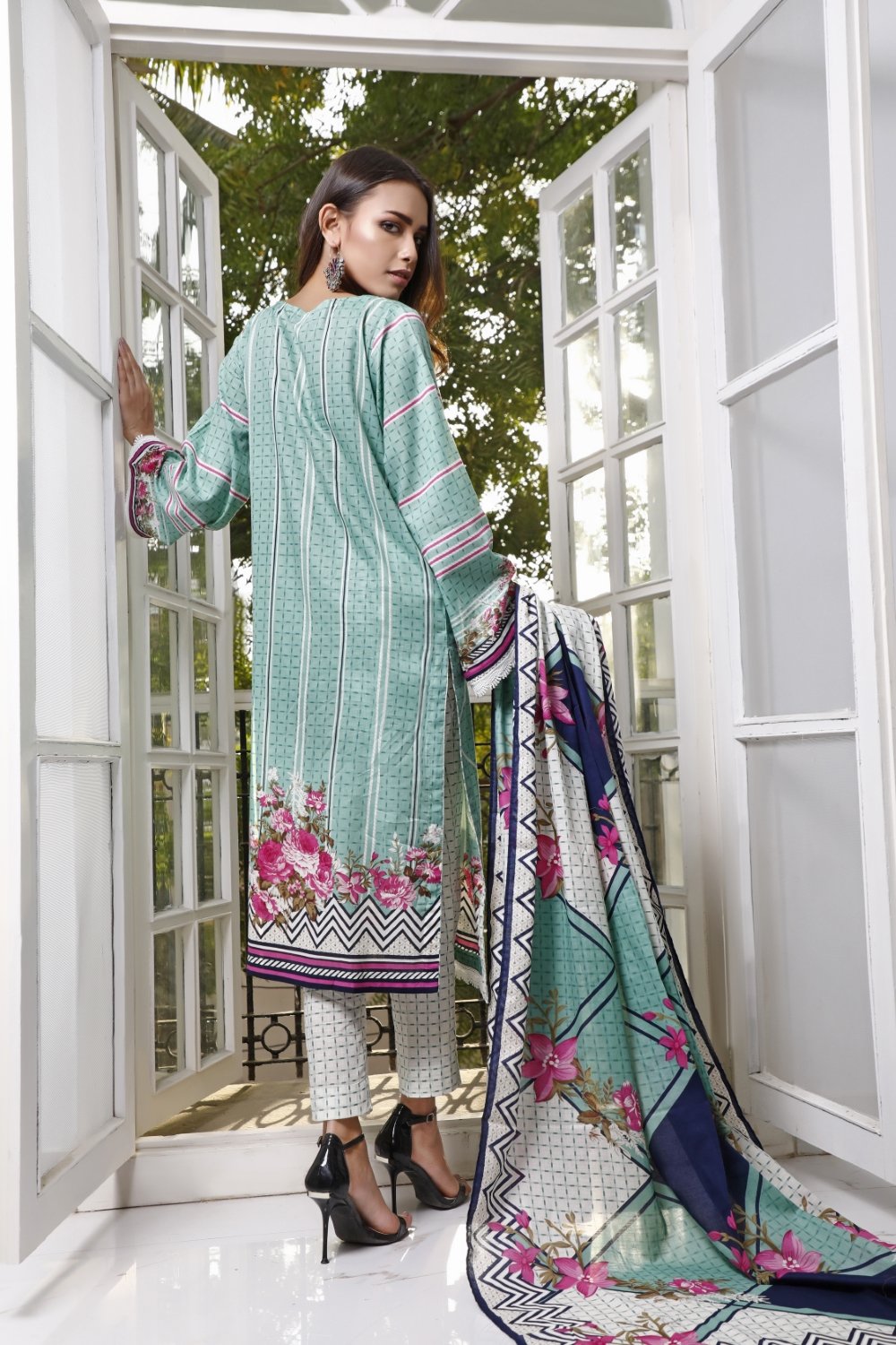 Ittehad Crystal Lawn'21 D # 106 Green