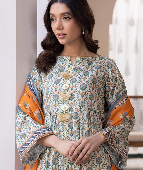 Zellbury Print Lawn'24 WUS#21617