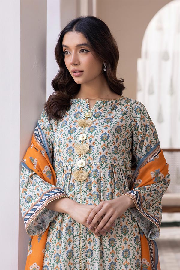 Zellbury Print Lawn'24 WUS#21617