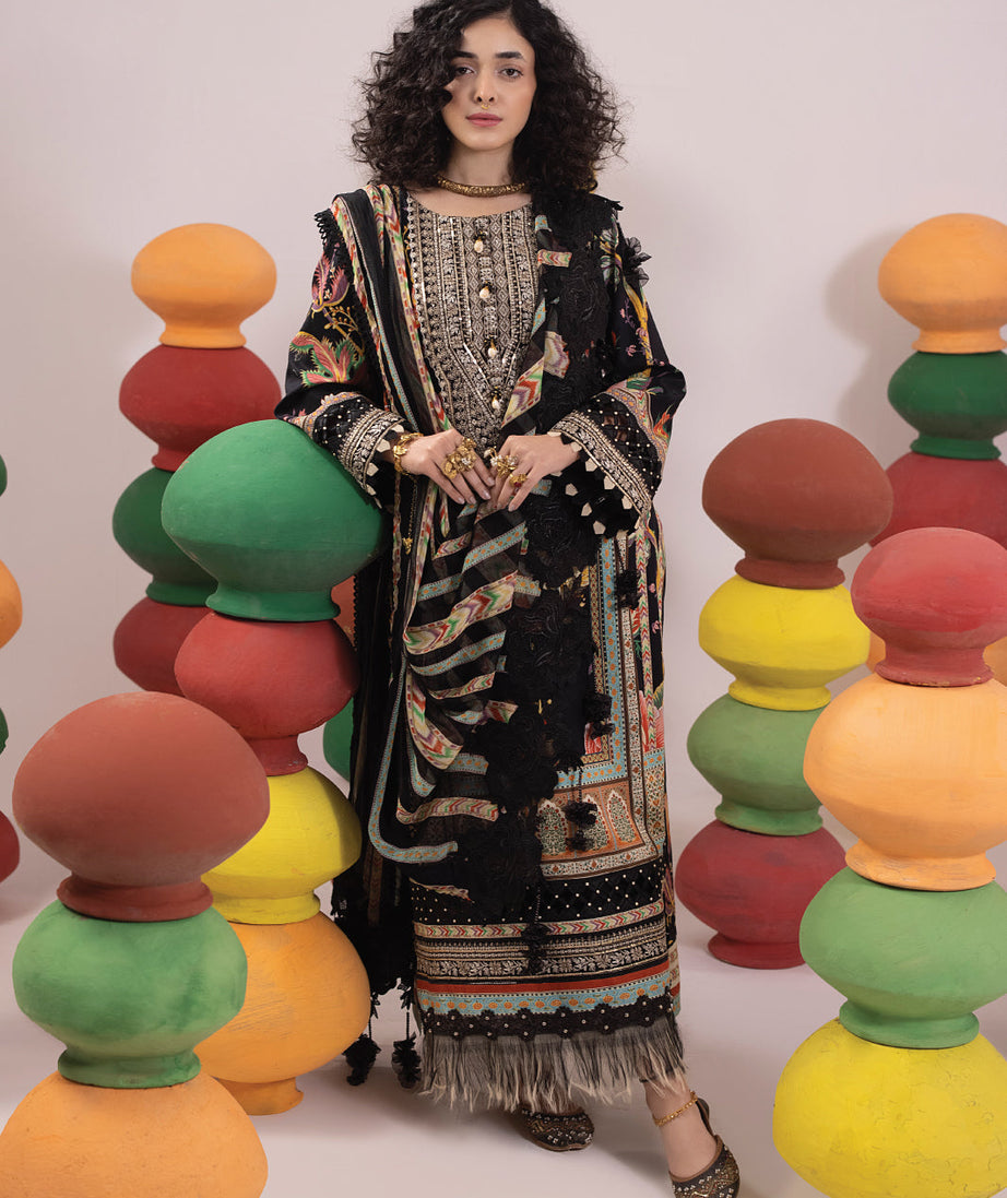 Faiza Faisal Rangeeli Lawn'24 (Bulbul)