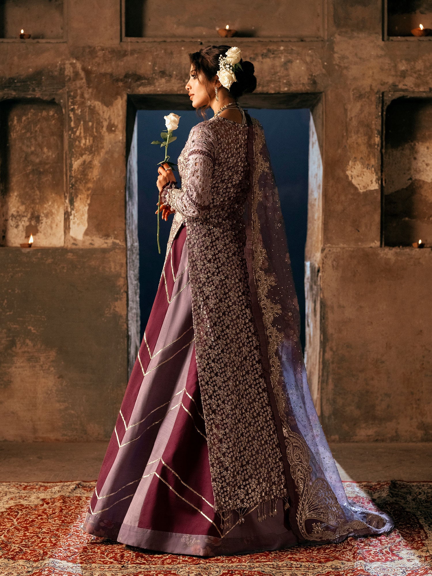 Maryam Hussain Gulaab Festive`24 (JHIL MIL)