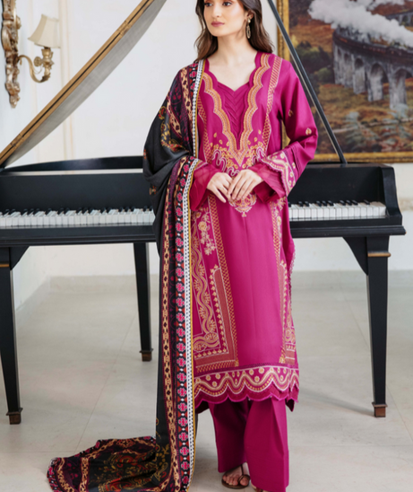 Hamdam Serene Emb Wool`25 D#02