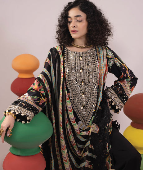 Faiza Faisal Rangeeli Lawn'24 (Bulbul)