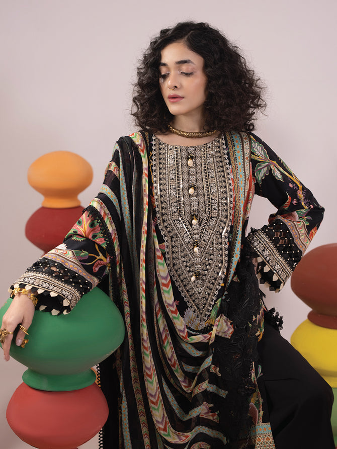 Faiza Faisal Rangeeli Lawn'24 (Bulbul)