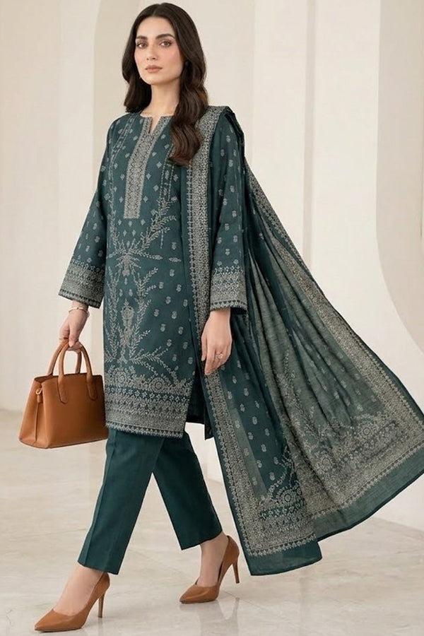 BR Bismal Dhanak'26 3Pcs D#7 M Green