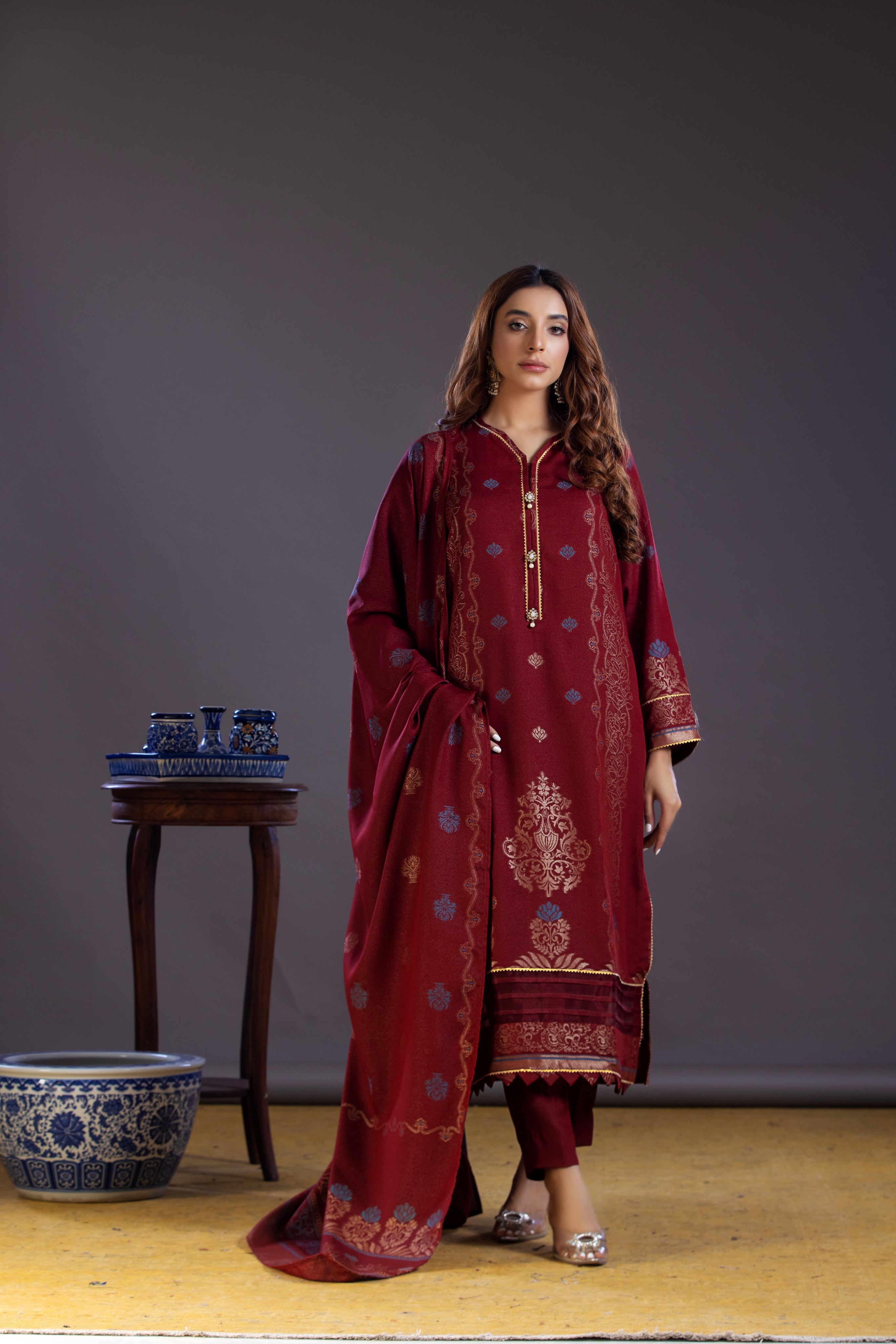 Sitara Jacquard Karandi`24 D#2303-A