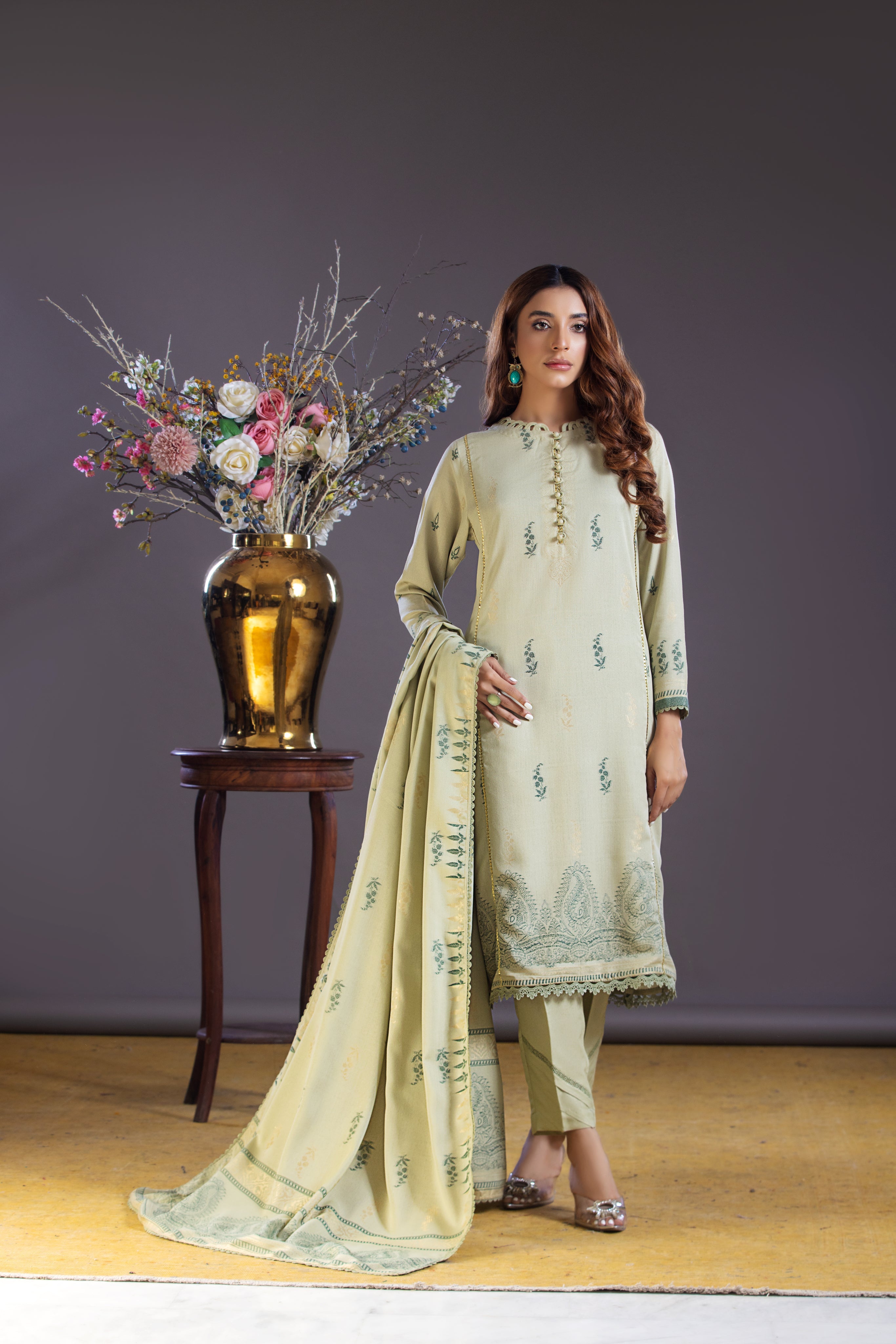 Sitara Jacquard Karandi`24 D#2307-A