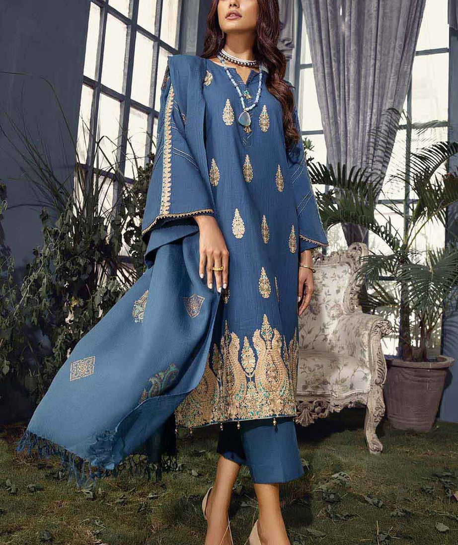 Gul Ahmed Winter Collection`22 AP#12036