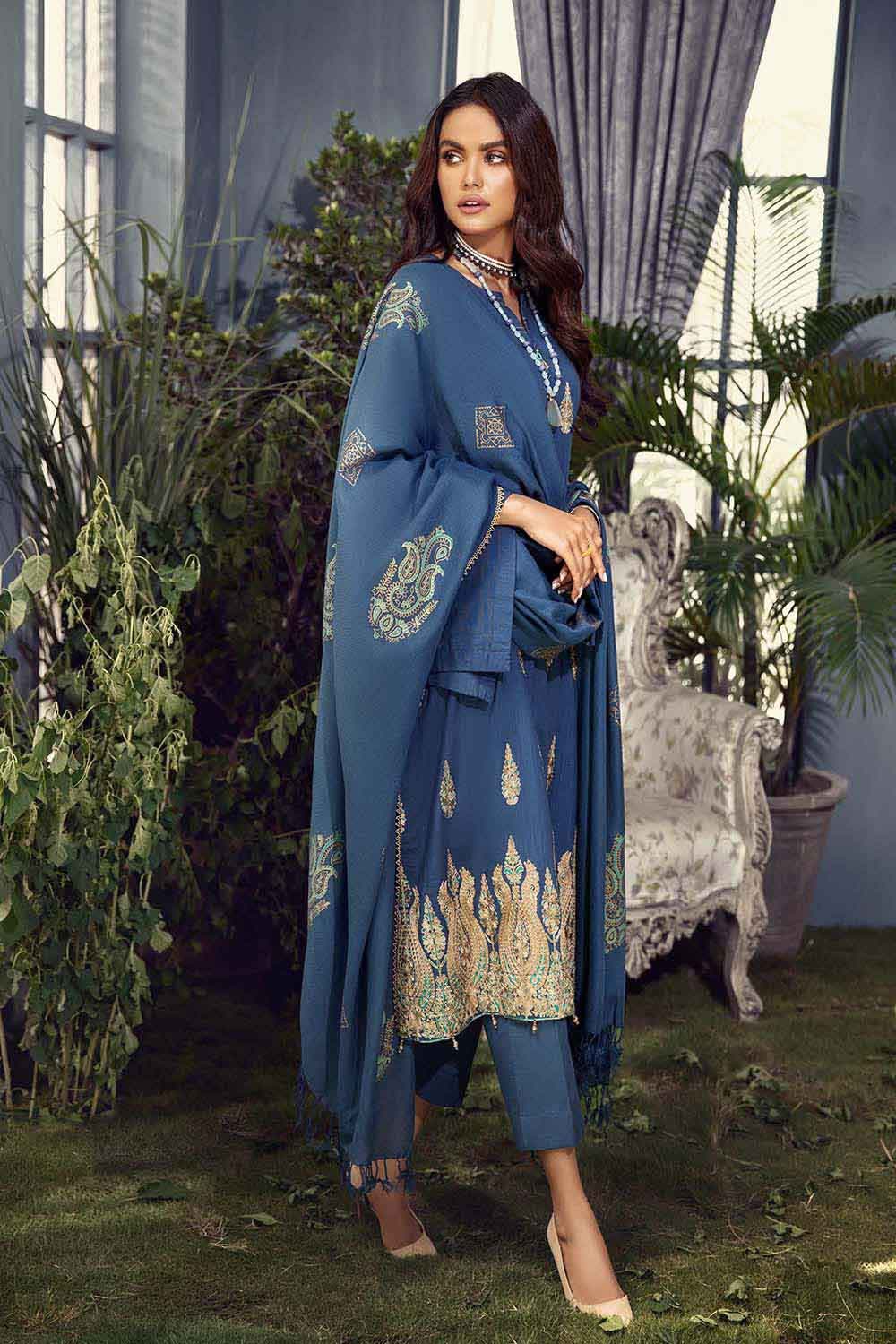 Gul Ahmed Winter Collection`22 AP#12036