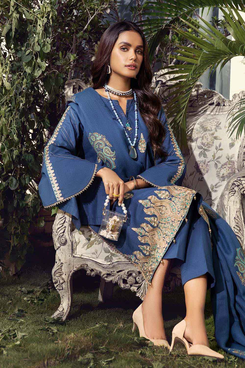 Gul Ahmed Winter Collection`22 AP#12036