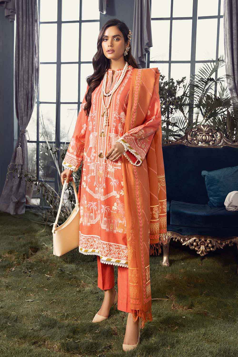 Gul Ahmed Winter Collection`22 AP#12052