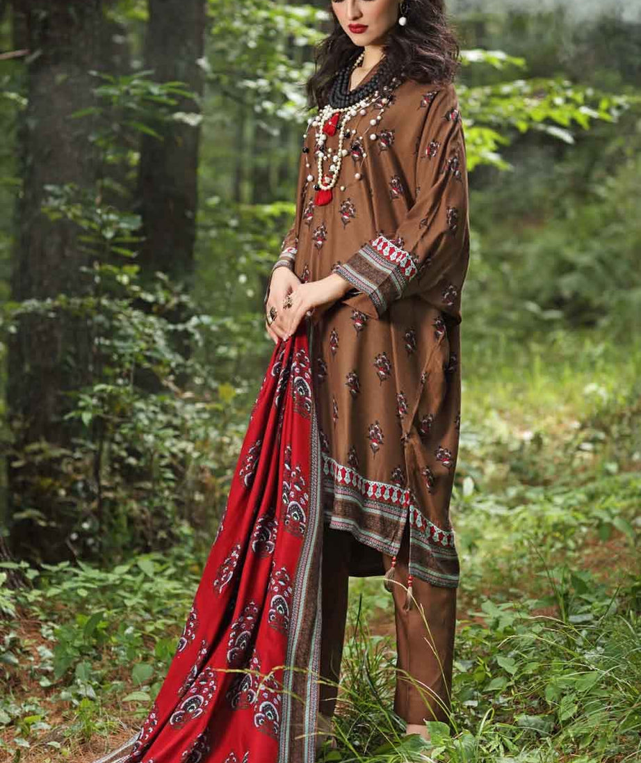 Gul Ahmed Winter Collection`21 LT # 12018 A
