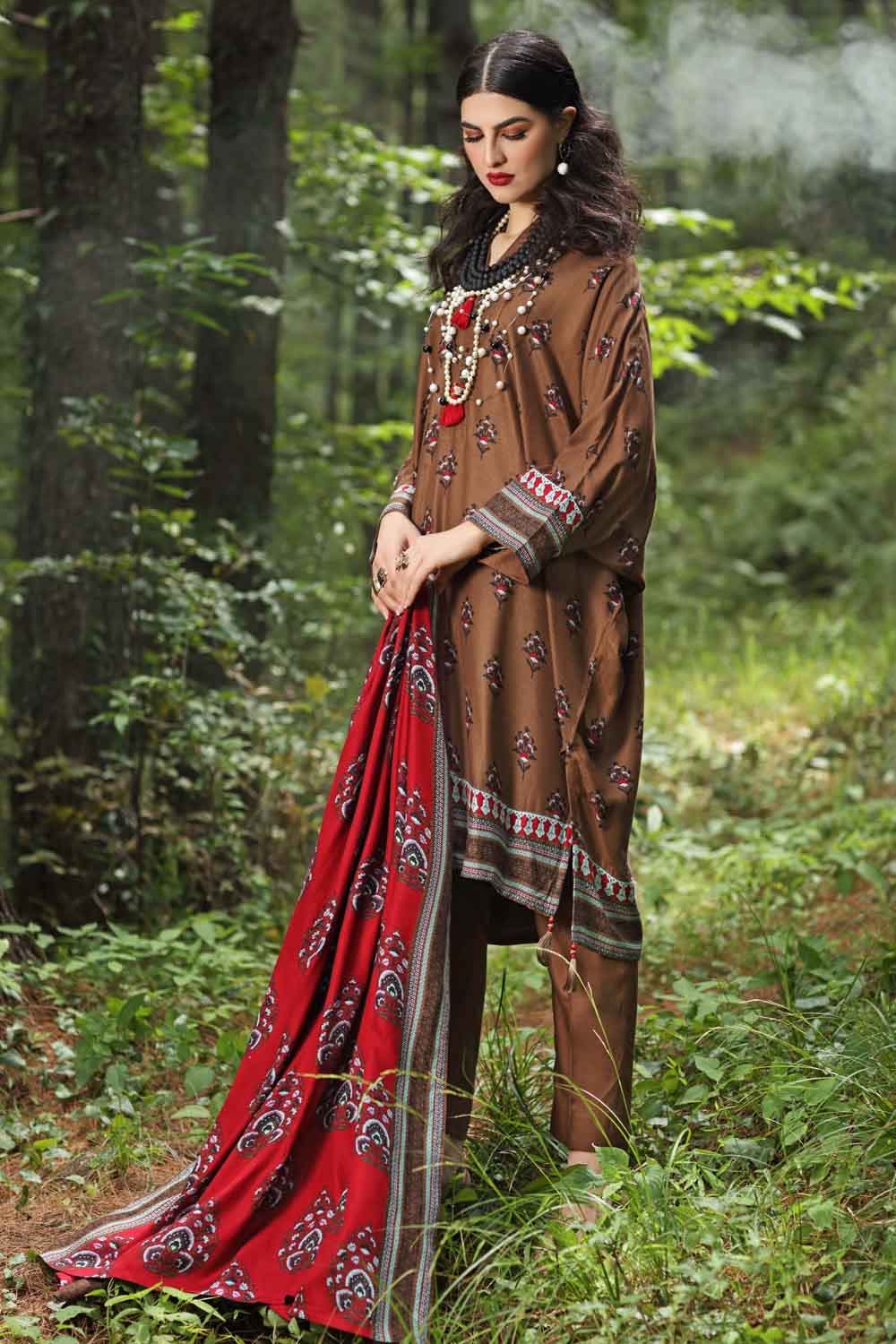 Gul Ahmed Winter Collection`21 LT # 12018 A