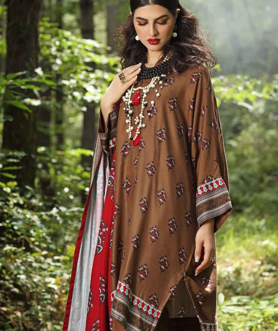Gul Ahmed Winter Collection`21 LT # 12018 A