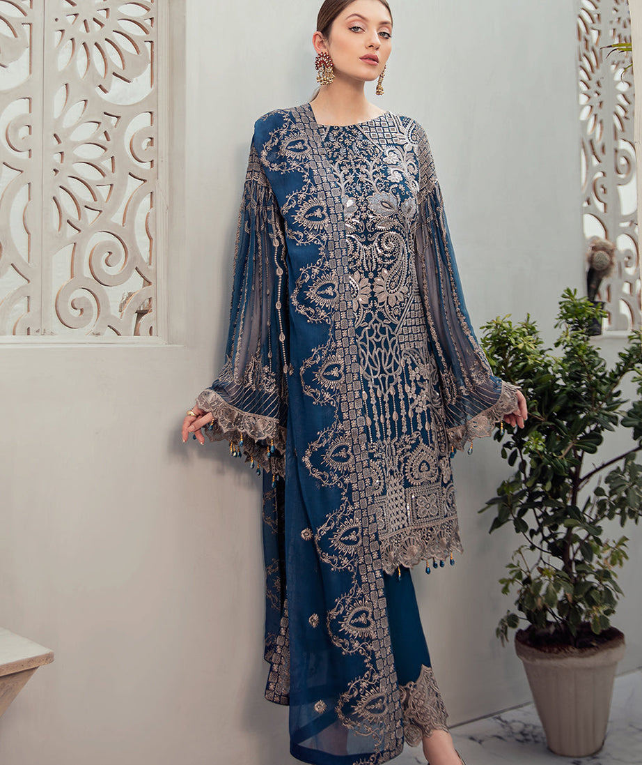 Ramsha Rangoon Collection`22 D#604 (Vol-6)