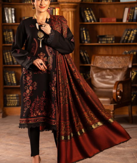 Hamdam Aaima Emb Wool`25 D#08