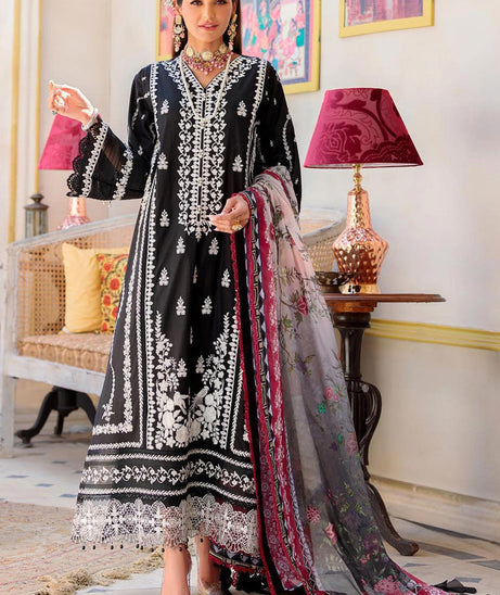 Noor By Saadia Asad Eid Chikankari Lawn'22 D#1-B