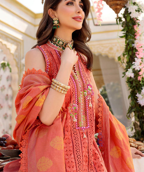 Noor By Saadia Asad Eid Chikankari Lawn'22 D#8-A