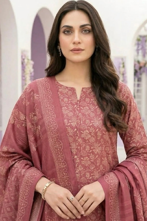 BR Sehar Dhanak'26 3Pcs D#8 (Pink)