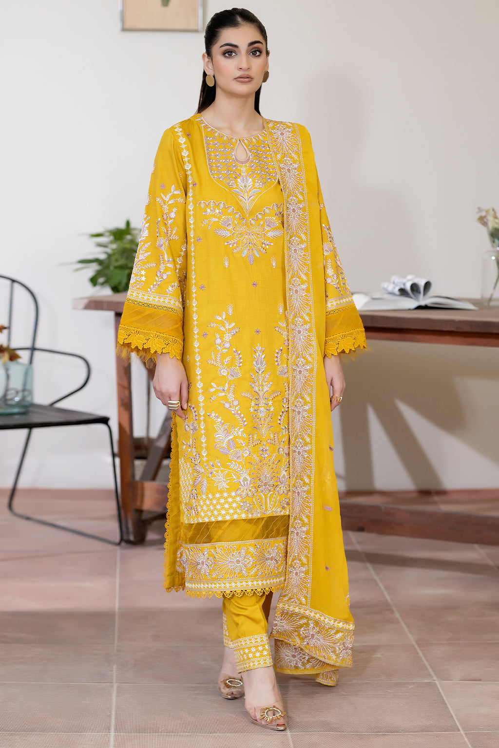 Johra Sameeha Emb Silk`25 JW#295