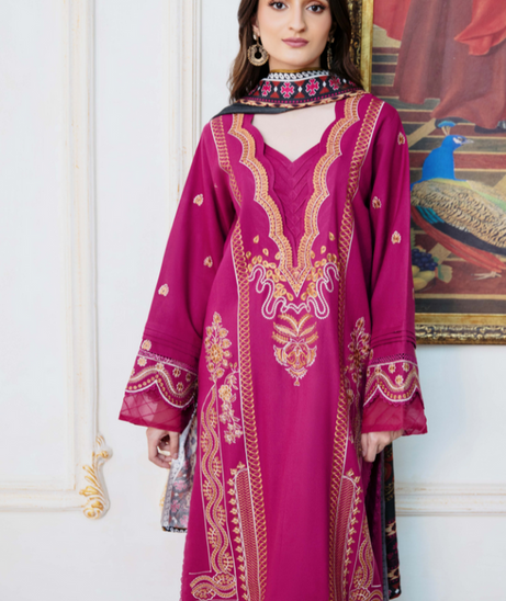 Hamdam Serene Emb Wool`25 D#02