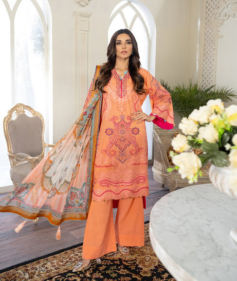 Freesia Luxury Lawn`21 D#05