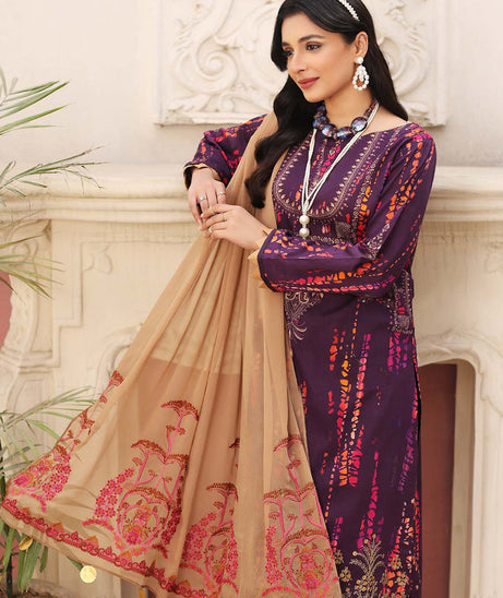 BR Charizma Aniq Lawn`23 Vol-2 AN#15