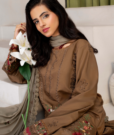 Hamdam Elleena Emb Viscose`25 D#03