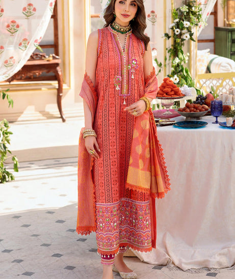 Noor By Saadia Asad Eid Chikankari Lawn'22 D#8-A