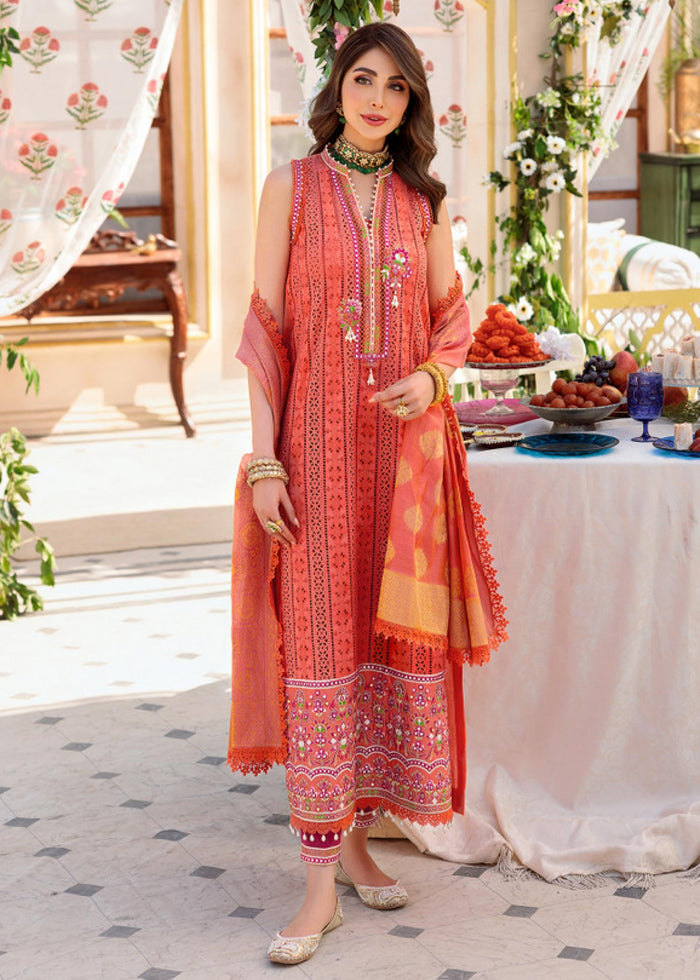 Noor By Saadia Asad Eid Chikankari Lawn'22 D#8-A