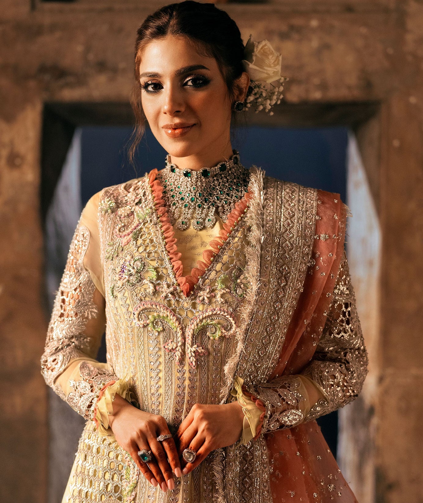 Maryam Hussain Gulaab Festive`24 (MARWA)