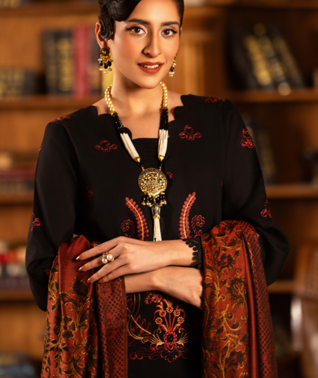 Hamdam Aaima Emb Wool`25 D#08