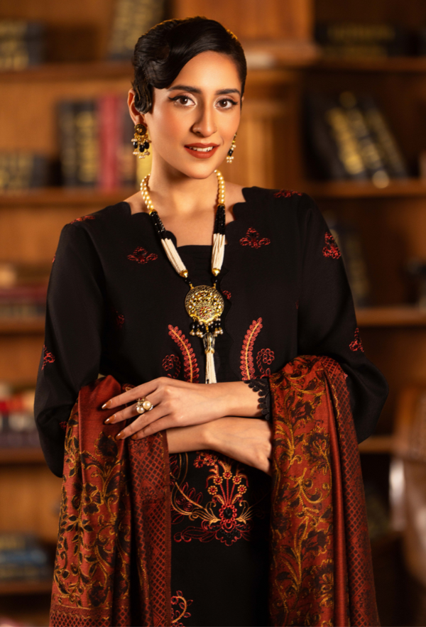 Hamdam Aaima Emb Wool`25 D#08