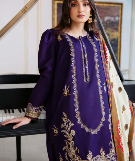 Hamdam Serene Emb Wool`25 D#09