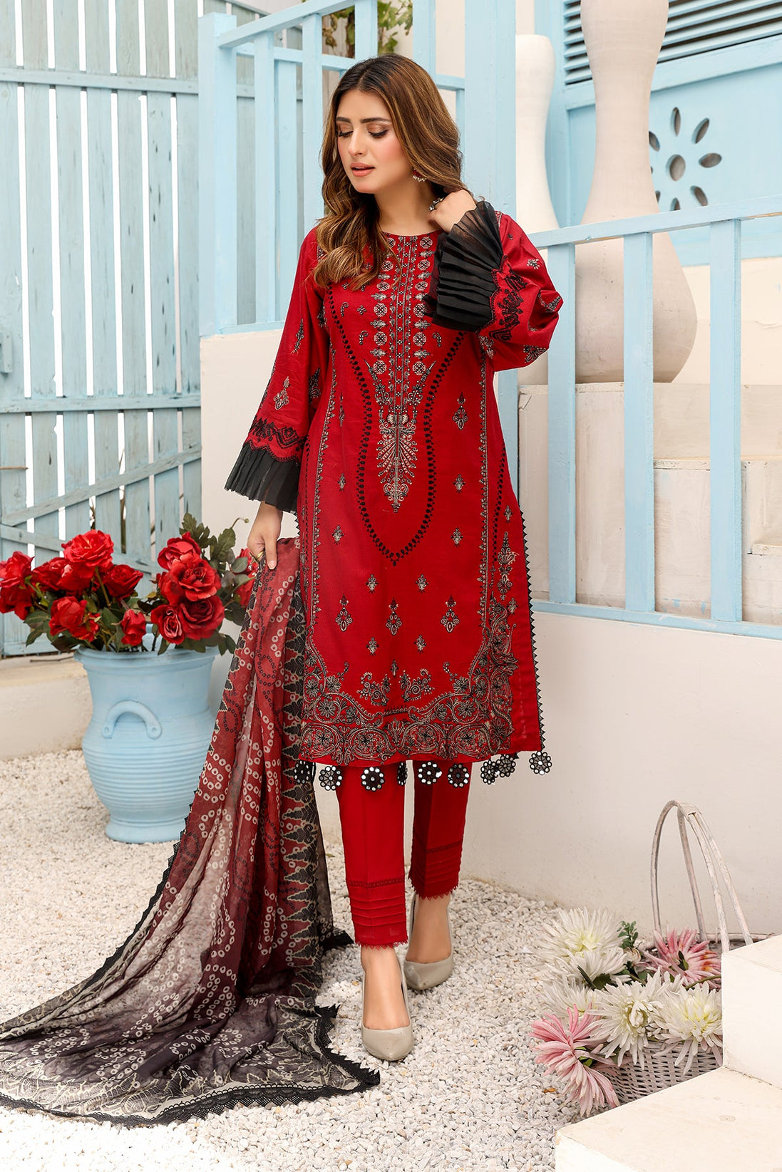 Peridot Luxury Summer Lawn`23 D#269