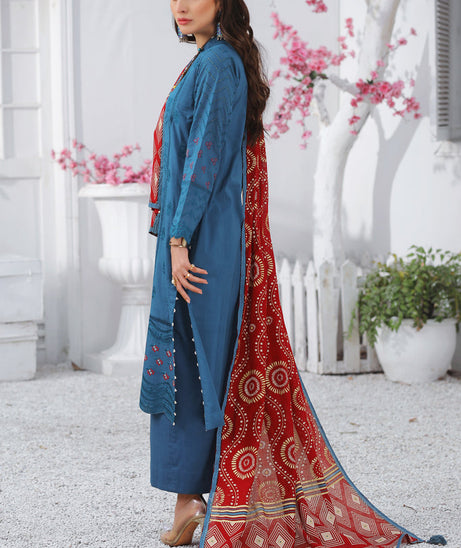 Lakhany Digital Print Lawn`22 EC#2227