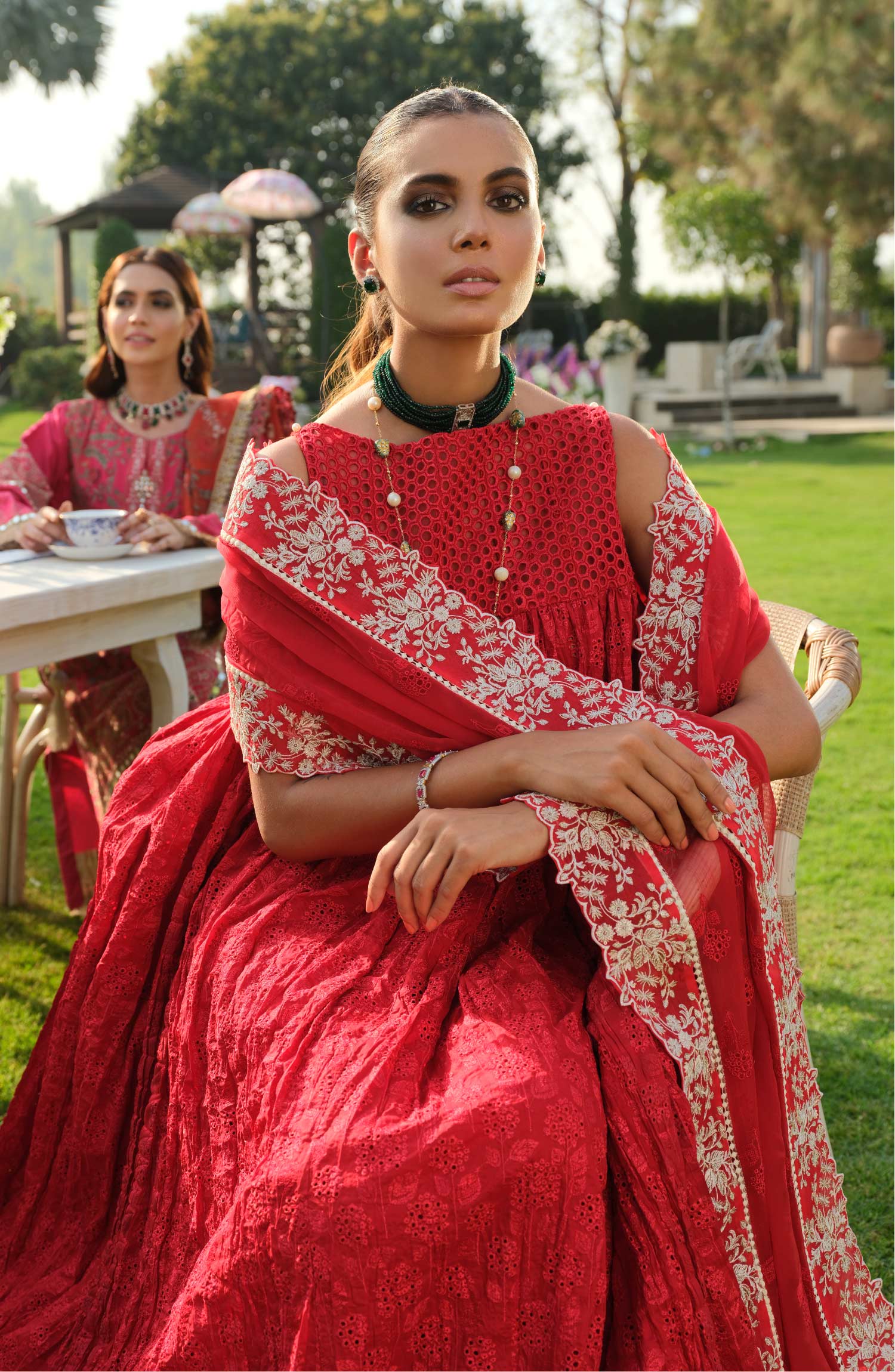 Maryum &amp; Maria Premium Lawn'22 D#31