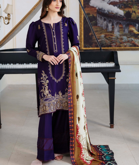 Hamdam Serene Emb Wool`25 D#09